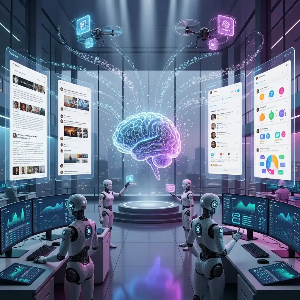 Autonomous Content Production